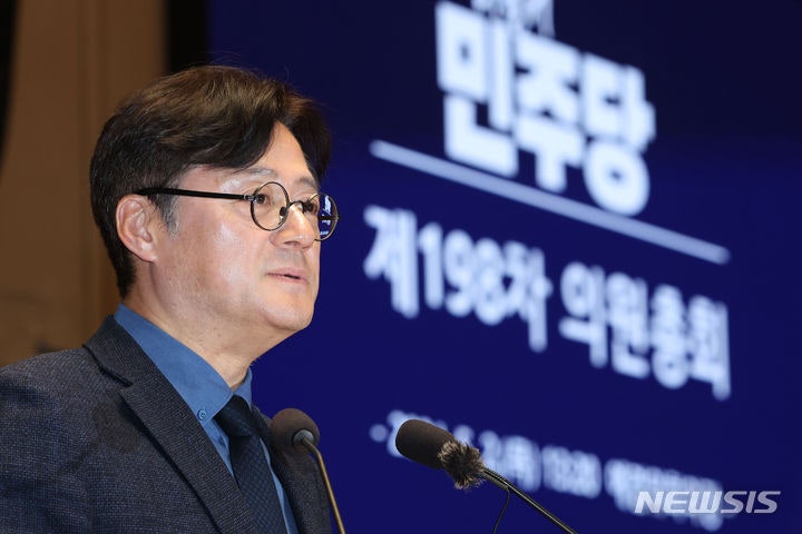 <b>홍익표</b>, '윤 채상병 특검 거부권' 예고에 "국민 저항 직면"
