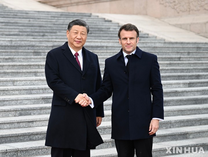 <b>시진핑</b> "프랑스와 정치신뢰 증진·교류협력 확대 원한다"