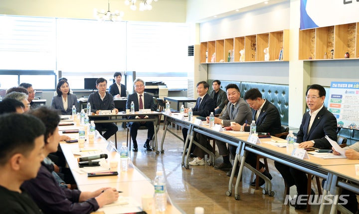 전남지사, <b>순천</b> 웃장 방문