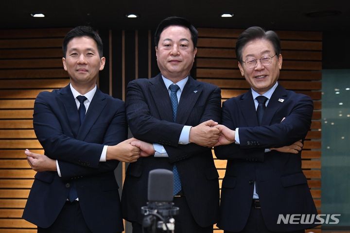 '제3자 추천 <b>채상병</b> 특검법'에 이재명 'X' <b>김두관</b> 'O'