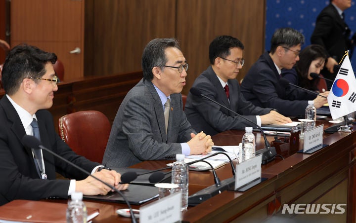 조태열 <b>외교</b>부 <b>장관</b>, 한-<b>캐나다 외교장관</b> 회담 발언