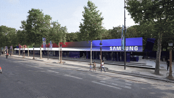 To commemorate the opening of the 2024 Paris Olympics, visitors to the 'Samsung Olympic Experience Hall' at Paris Marigny Square are experiencing Samsung Electronics' Olympic heritage and technological innovation that has been ongoing for nearly 40 years.