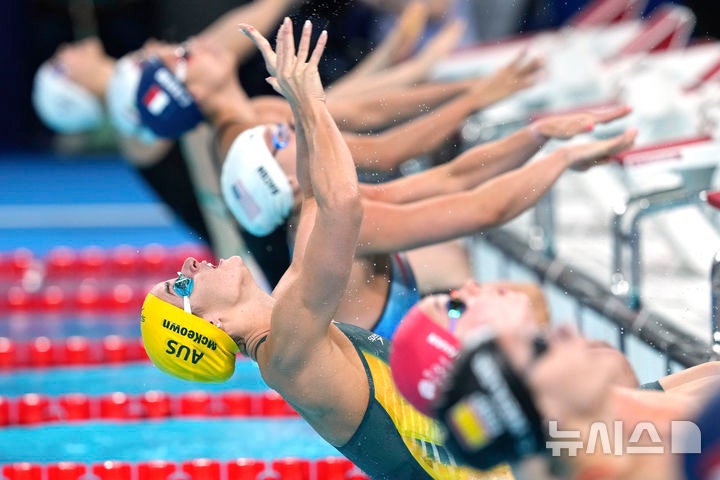 여자 배영 200m <b>이은지</b>, 한국 선수 최초 <b>준결승</b> 진출[파리 2024]