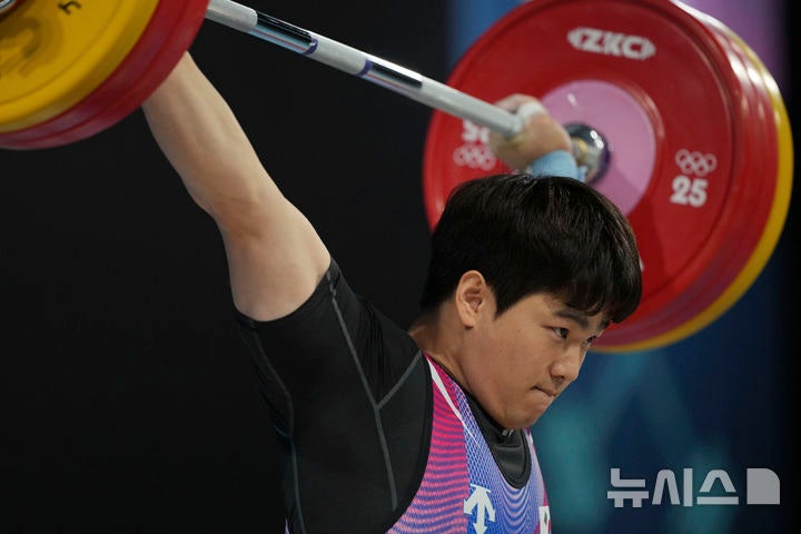 <b>역도 유동주</b>, 세 번째 올림픽서 89급 6위[파리 2024]