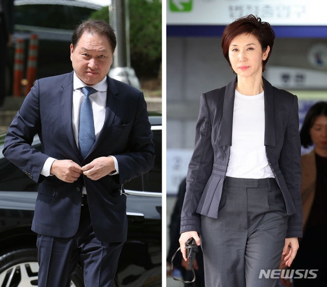 [Seoul=Newsis] Reporter Kim Geum-bo = No Soyoung (63), head of Art Center Nabi, filed a 3 billion won alimony claim lawsuit against Kim Hee-young, director of TNC Foundation known as the cohabitant of Cho Tae-won (64), SK Group chairman. Sharing the news on the result of the 1st trial on the 22nd.