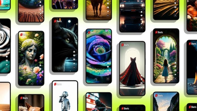 유튜브는 18일(현지시간) 미국 뉴욕 피어57에서 진행된 '메이드 온 유튜브'(Made on youtube) 행사에서 구글의 생성 인공지능(AI) 모델 비오(Veo)를 쇼츠 제작 도구인 드림 스크린(Dream Scr