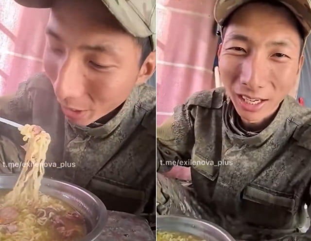 "라면·소고기 먹는 중"…'<b>러시아 파병</b>' 군인 정체는
