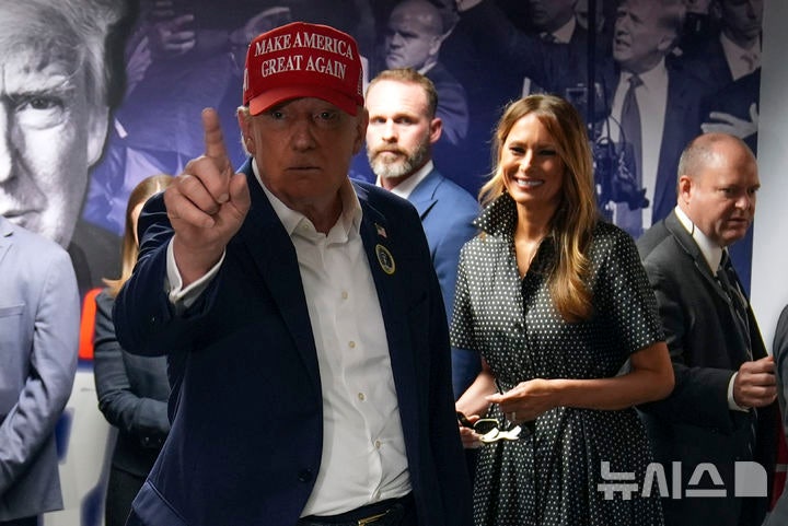 <b>트럼프</b> "<b>필라델피아</b>에서 <b>대규모</b> 선거 부정" 주장[2024美대선]