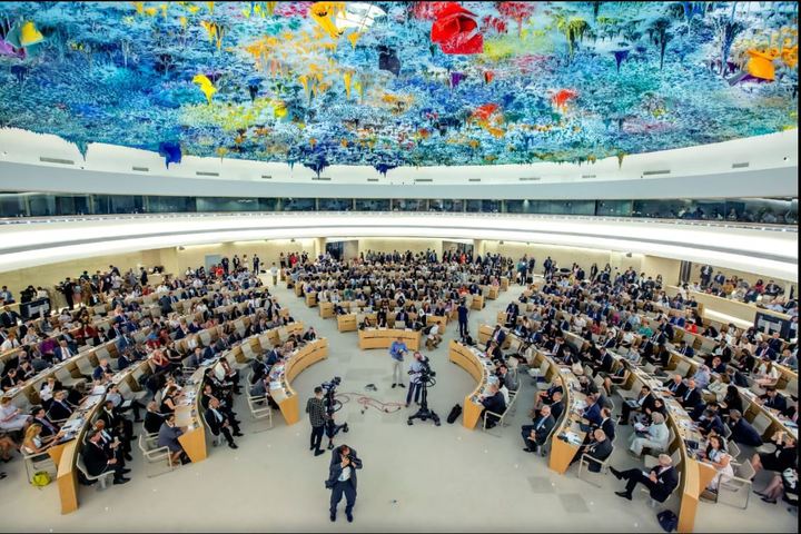 [Seoul=Newsis] View of the UN Human Rights Council in Geneva, Switzerland. (Photo=Newsis DB)