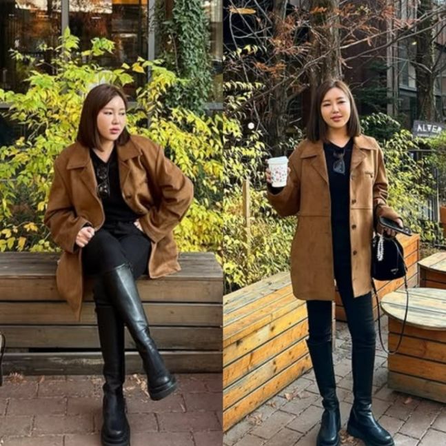초코라떼 한잔중인 송가인 