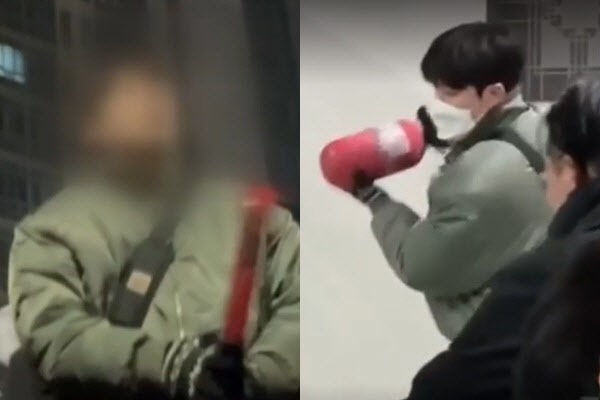 소화기로 <b>서부지법</b> 부순 '녹색점퍼男', <b>폭동</b> 사태 14일만에 검거
