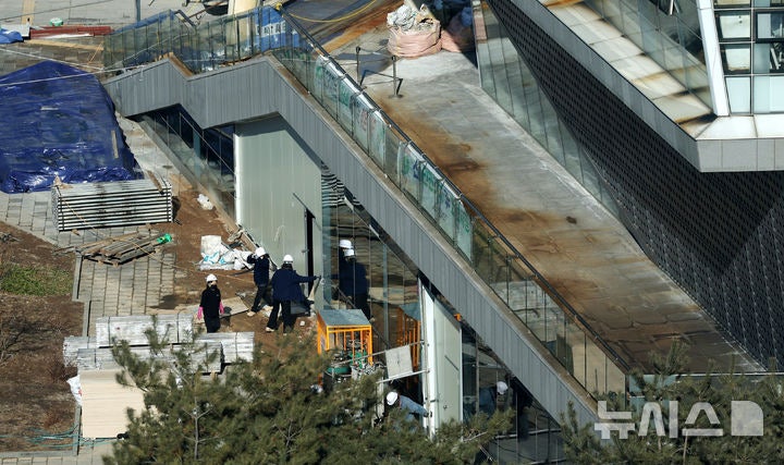 <b>화재</b> 발생한 국립<b>한글박물관</b>, 4일 현장<b>감식</b>