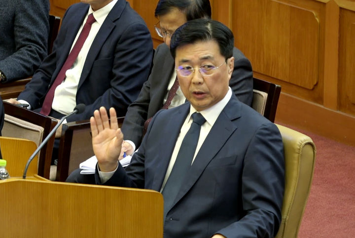[seoul =新聞]記者金·金（Kim Jin -ah）=洪張 - 旺（Hong Jang -Won）的國家情報局副董事，將於上個月在鐘諾 - 格（Jongno -Gu）的憲法法院（Yoon Seok -yeol）總統在上個月的憲法法院參加第10次訴狀。（照片=憲法法院）2025.02