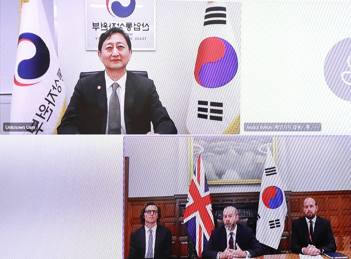 양자 협상 통해 보호무역주의 파고 넘는다…<b>한영 FTA 개선</b> 논의