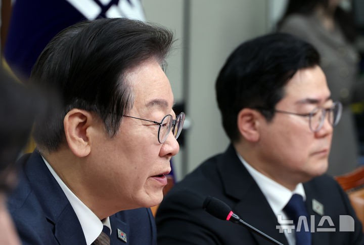<b>이재명</b>, 국힘 '배우자 상속세 폐지' 추진에 "빨리 하자"