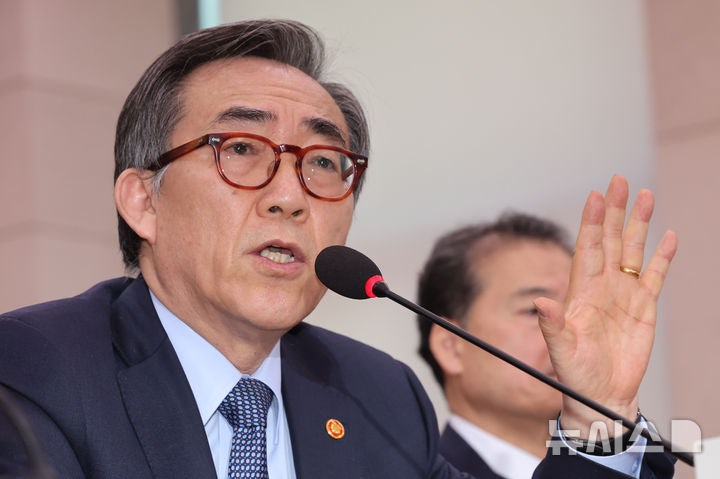 <b>조태열</b> "<b>민감국가</b> 지정, 韓정부 관여 안돼…美 연구소 방문객 민감 정보...