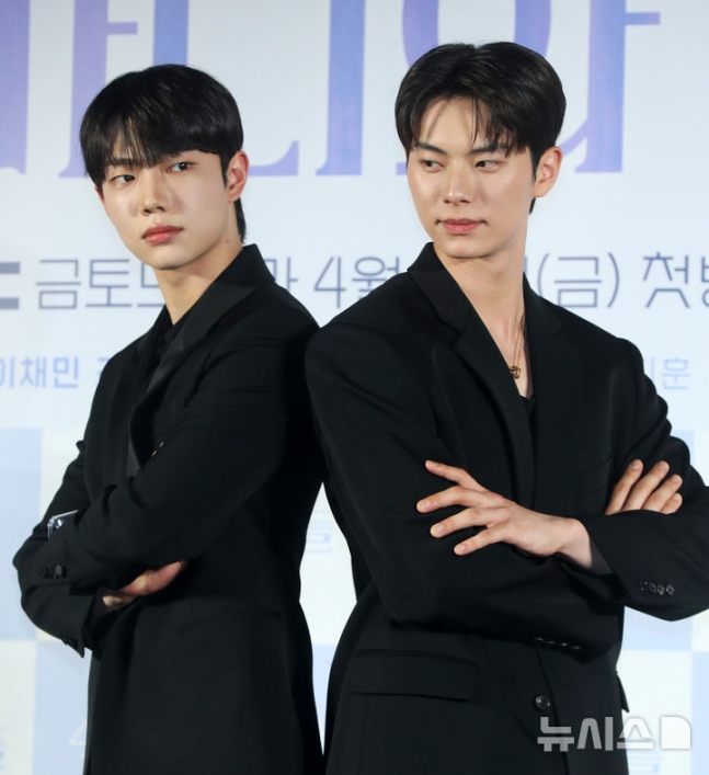 배우 조준영과 이채민, 바니와 오빠들 제작발표회