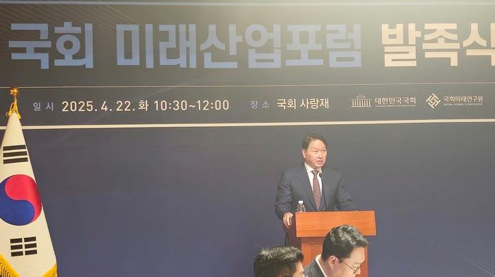 국회 간 <b>최태원</b> "수출 성장 구조적 한계…새로운 발상 필요"