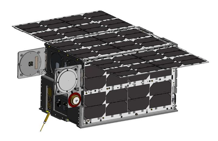 우주항공청은 미국 항공우주청(NASA)과 '아르테미스 2호 내 큐브위성 K-RadCube 협력을 위한 이행약정'을 체결했다고 2일 밝혔다.사진은 K-RadCube의 모습.(사진=우주항공청 제공) *재판매 및 DB