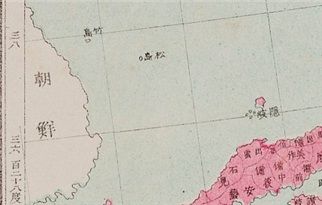 [서울=뉴시스] 일본 영토 지도 '분방상밀대일본지도' 내 '대일본전국' 중 울룽도,독도,오키 부분 (사진=동북아역사재단 제공) 2025.05.06.*재판매 및 DB 금지