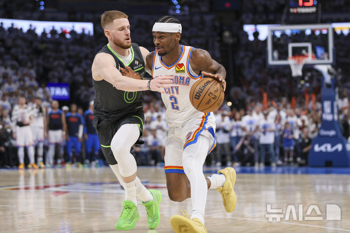 NBA OKC, 미네소타 꺾고 서부 콘퍼런스 <b>결승</b> 1차전 승리