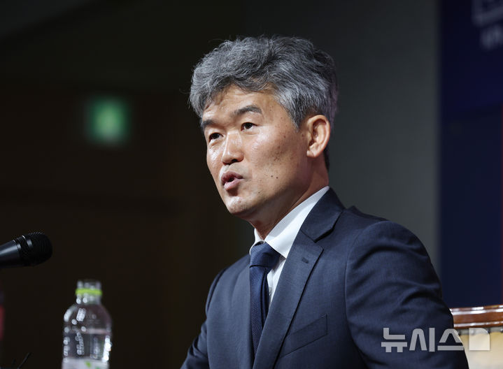 <b>김승희 축구협회 전무</b>이사, 기자간담회