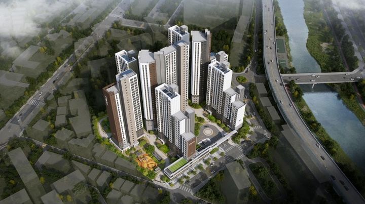 '호현 센트럴 아이파크' 조감도. (사진=HDC현대산업개발 제공) *재판매 및 DB 금지