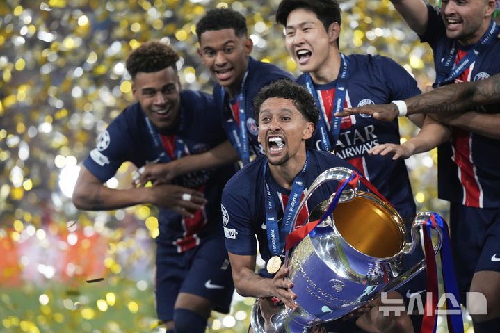 <b>정몽규 축구</b>협회장, 'UCL 우승' <b>이강인</b> 축하 "'이 기세 월드컵까지"