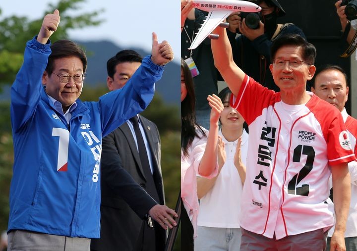 '대법원 소통' 발언 공방…김문수 "<b>이재명</b> 대법원 내통 실토·<b>사법농단</b>...