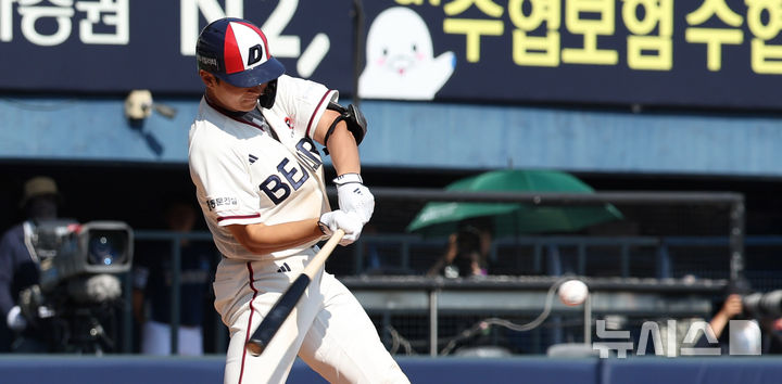 두산 <b>조성환 감독</b>대행 "어제 내가 제일 어설펐다…곽빈 다음 등판 기대...