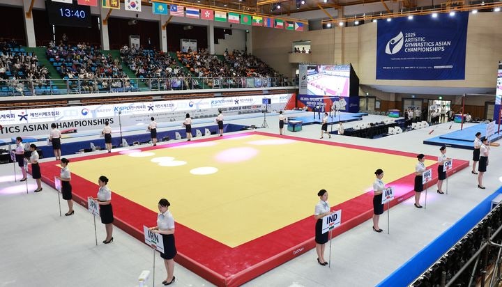 기계체조 <b>아시아선수권</b>대회 열전 돌입…23개국 출전