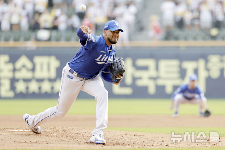 <b>삼성</b>, '가을<b>영웅</b>' <b>레예스</b> 웨이버 공시…"이르면 다음주 새 외인 영입 결...