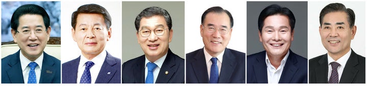 전남지사, <b>김영록 3선</b> 도전에 중진 의원들 도전[지방선거 D-1년]
