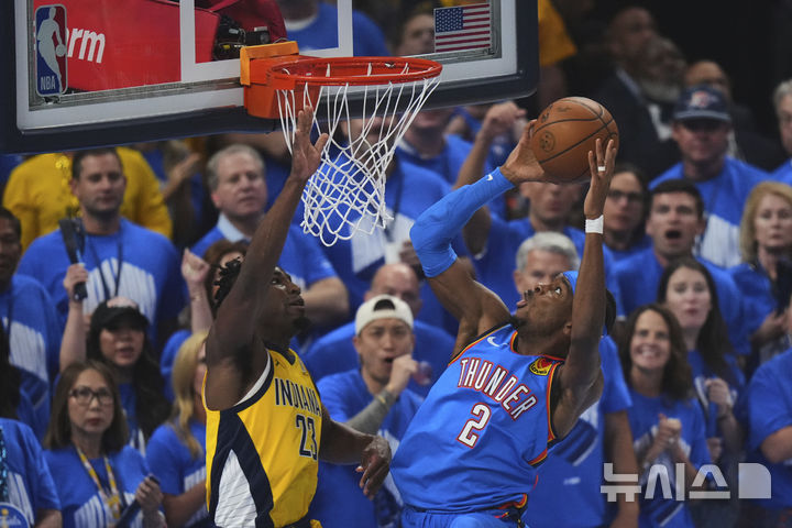 NBA OKC, 첫 챔피언결정전 <b>우승</b>…MVP는 <b>길저스</b><b>알렉산더</b>(종합)