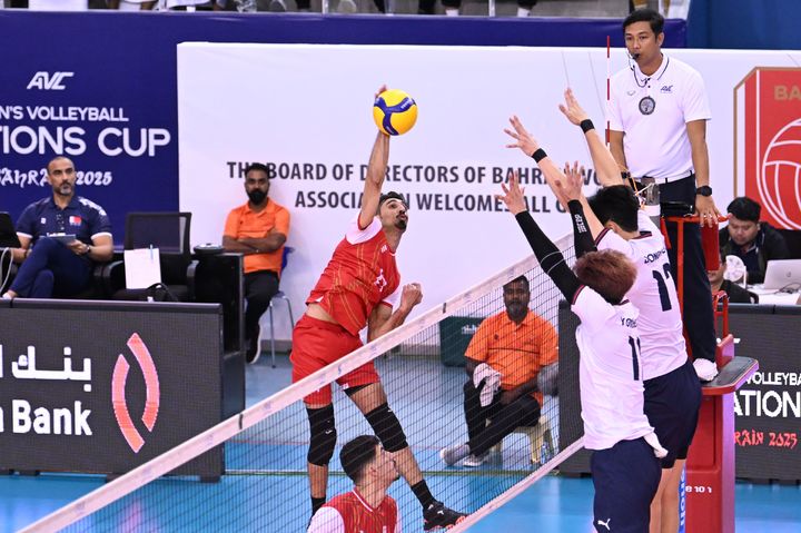 <b>남자배구</b>, <b>바레인</b>에 2-3 석패…<b>AVC컵</b> 결승 진출 실패