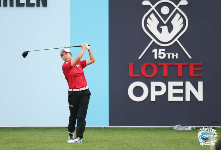 <b>마다솜</b>, KLPGA <b>롯데 오픈</b> 1라운드 단독 선두…시즌 첫 승 도전