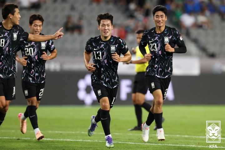 '강상윤 선제골' 한국, <b>동아시안컵</b> 홍콩전 전반 1-0 리드