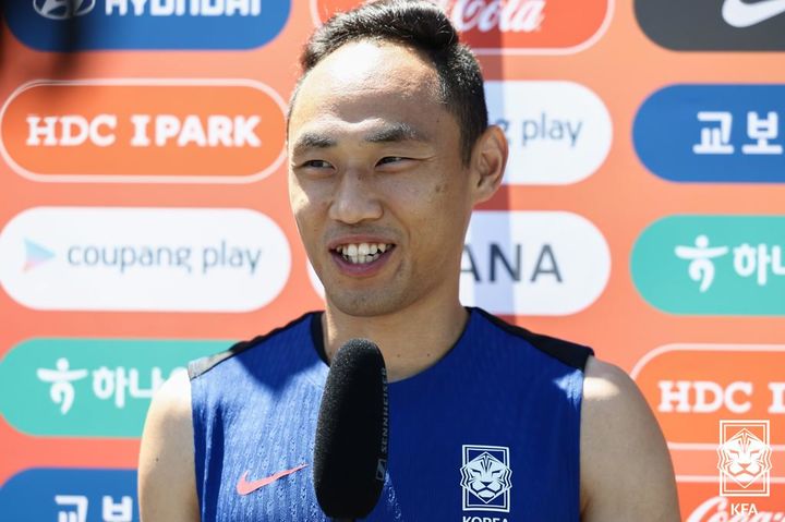 한일전 앞둔 'J리거' <b>나상호</b>·김태현 각오 "좋은 결과 가져올 것"