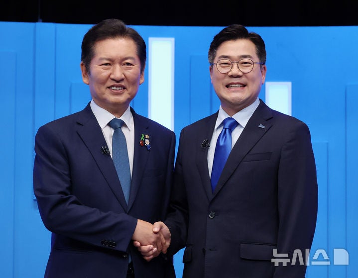 <b>박찬대</b> "조율·개혁 성공이 원팀"…<b>정청래</b> "개혁·내란 세력 척결"