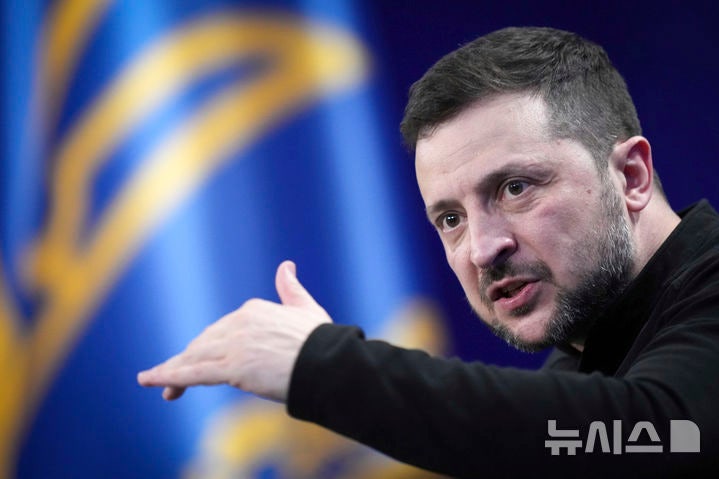 [키이우=AP/뉴시스] 볼로디미르 젤렌스키 우크라이나 대통령. (사진=뉴시스DB)
