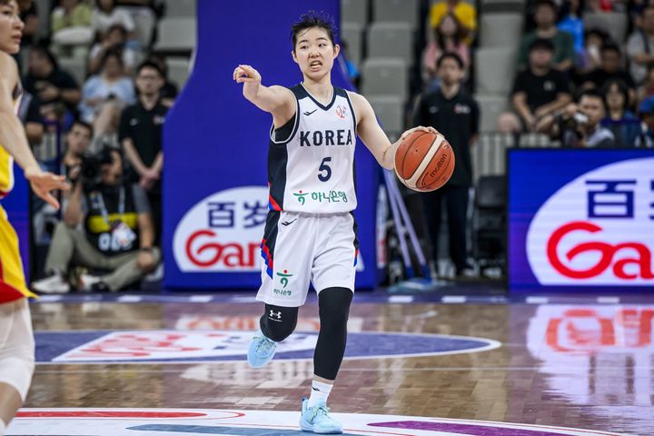 <b>여자농구</b>, 중국 상대 66-101 대패…<b>아시아컵</b> <b>4위</b>로 마무리