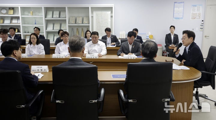 <b>산업재해 근절</b> 현장 노사간담회