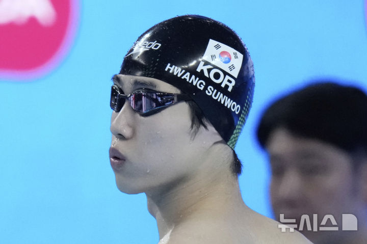 <b>황선우</b>, <b>세계수영선수권</b> 자유형 200m 8위로 <b>예선</b> 통과(종합)