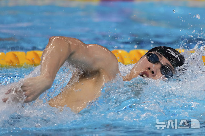 <b>황선우</b>, <b>자유형</b> 200m <b>4위</b>…세계선수권 4회 연속 메달 불발