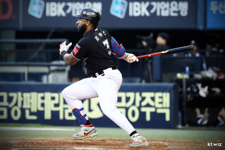 KT, 장수 외인 <b>로하스</b>와 <b>결별</b>…좌타 외야수 <b>스티븐슨</b> 영입