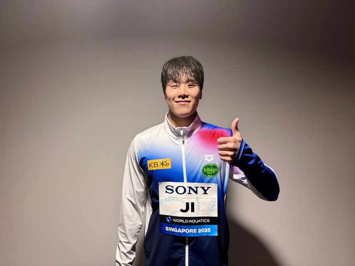 <b>지유찬</b>, 세계선수권 <b>자유형</b> 50ｍ 결선 7위…"한계 넘어서겠다"(종합)