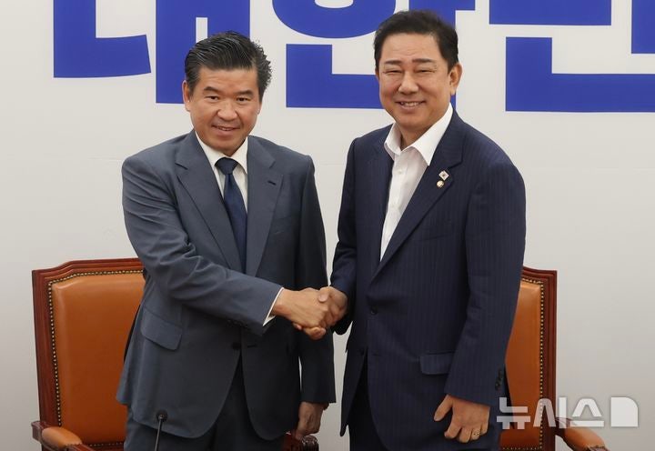 김병기, <b>암참 노란봉투법</b> 우려에 "경영계 입장 적극 표명해달라"(종합)