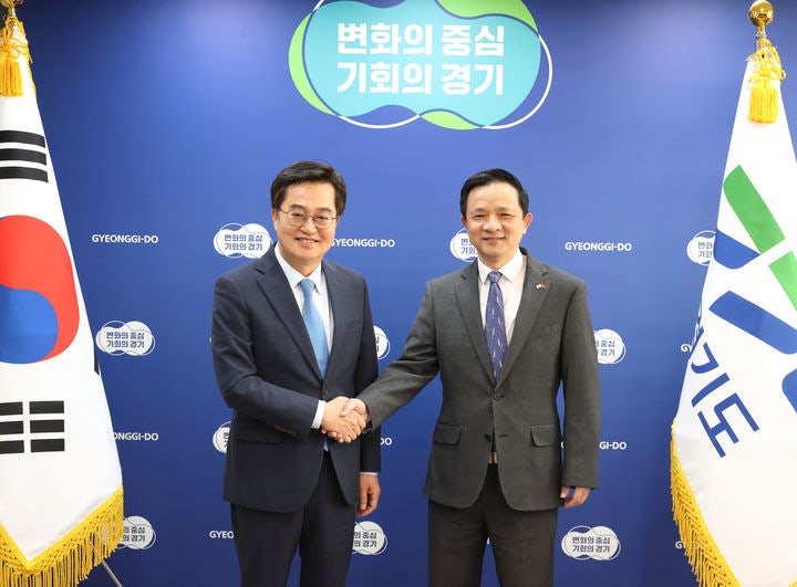 주한중국대사 만난 <b>김동연</b> "<b>시진핑</b> APEC 참여 기대"