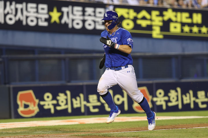 '<b>강민호 결승 투런포</b>' 삼성, 한화 5-3으로 꺾고 3연전 싹쓸이