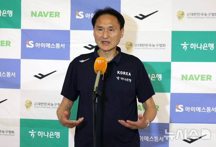안준호 <b>감독</b>과 결별…한국 <b>남자 농구</b>, 새 사령탑 공개 <b>채용</b>